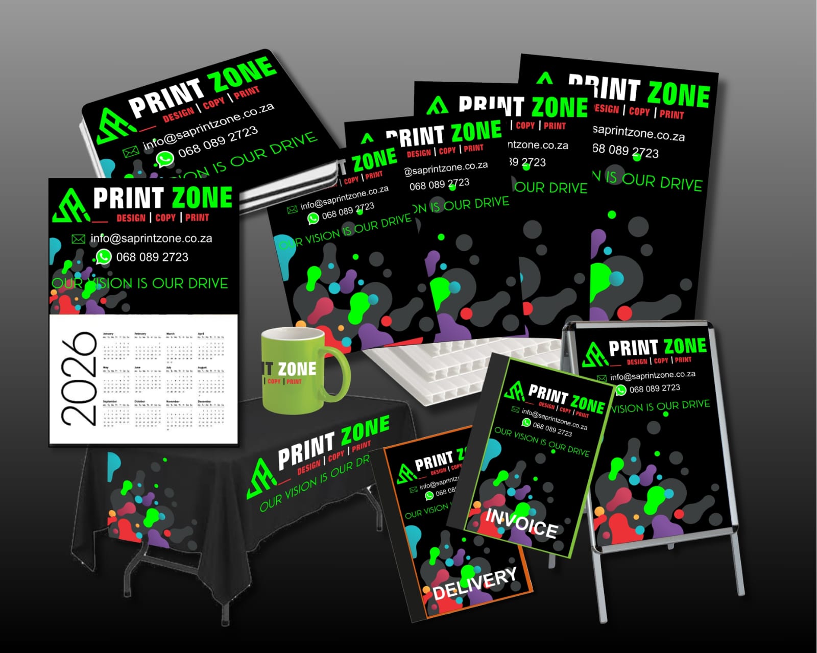 SA Print Zone Display 5
